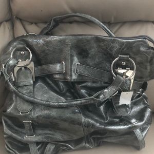 Designer bag metallic